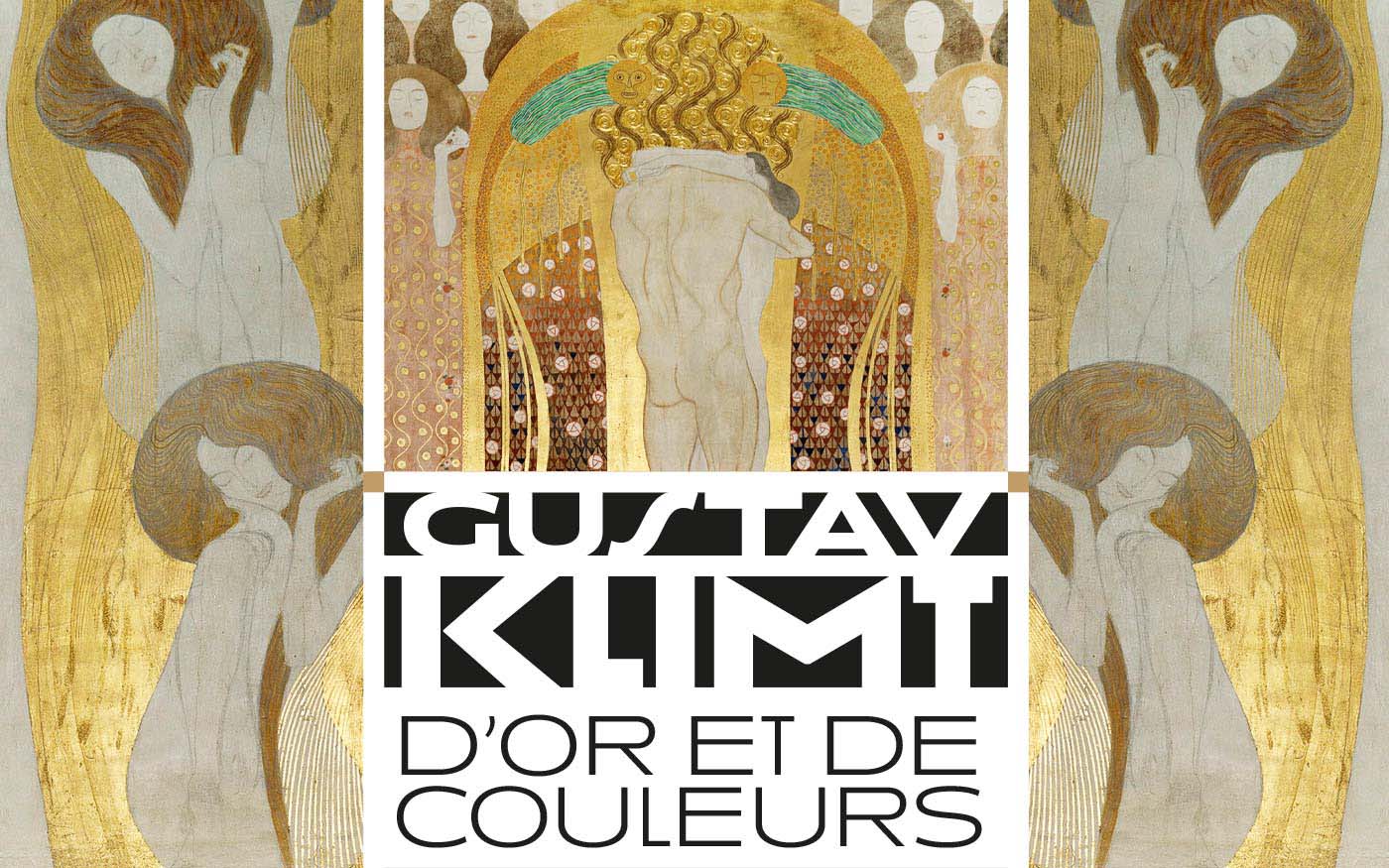 Logotype exposition "D'or et de couleurs" – Klimt