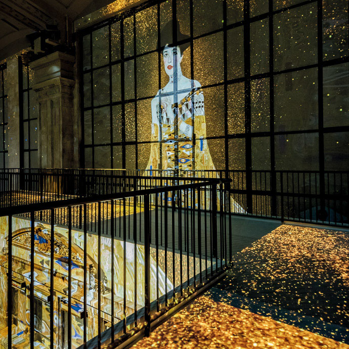 Klimt, "Portrait d’Adele Bloch-Bauer"– Spectacle numérique