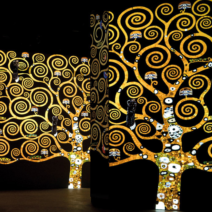 Klimt, "L'arbre de vie"– Spectacle numérique